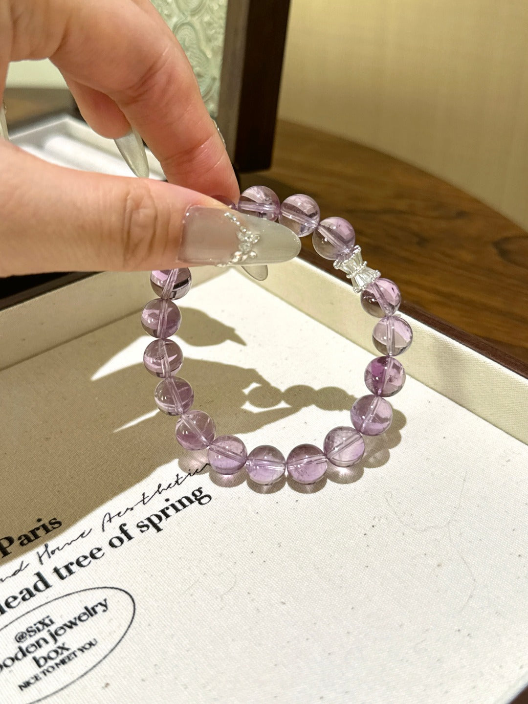 ▫️▪️ Amethyst bracelet